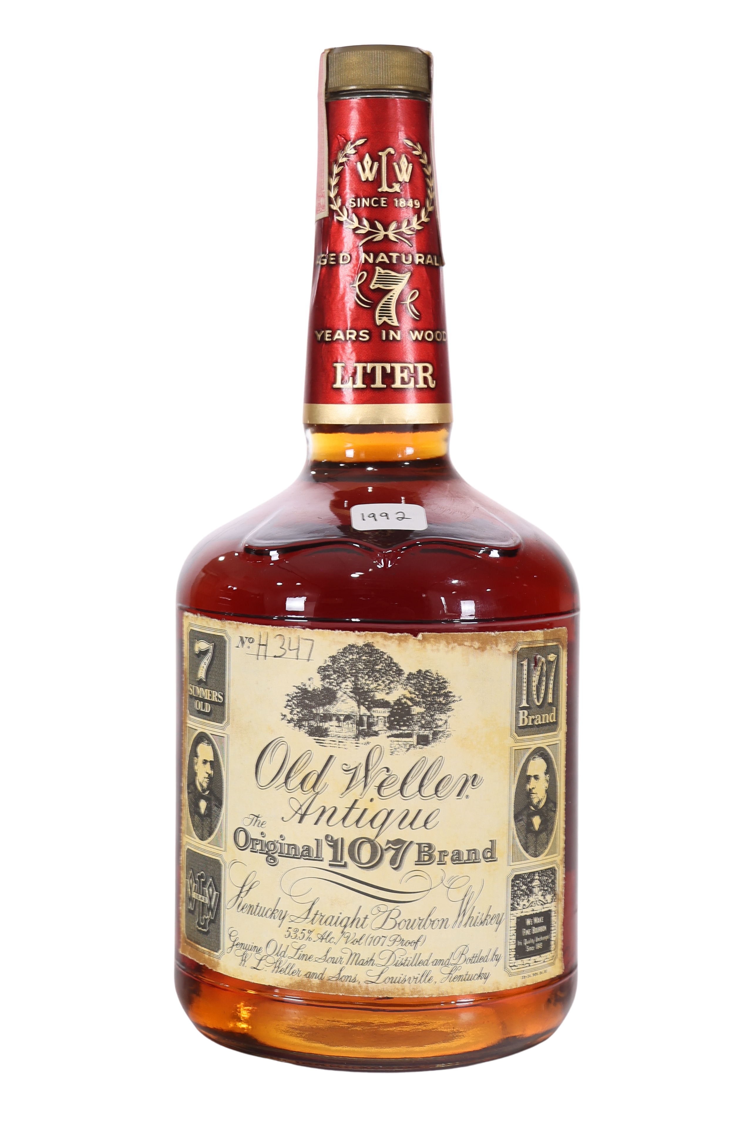 Old Weller Antique 107 Original Bourbon Stitzel-Weller (1992, 1